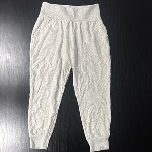 Nike Gray Jogger Sweatpants with Elastic Waistband